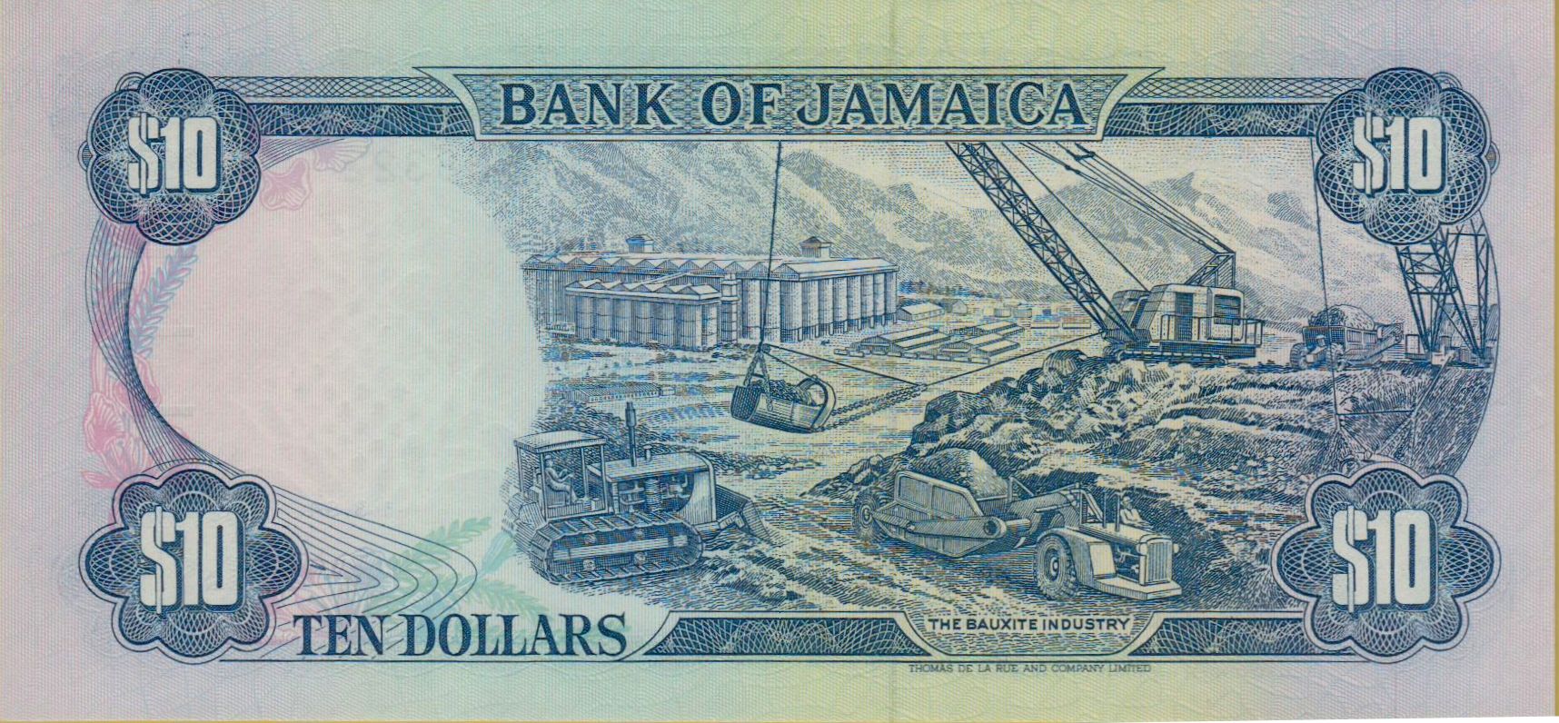 Jamaica 10 1994 UNC P-71/e